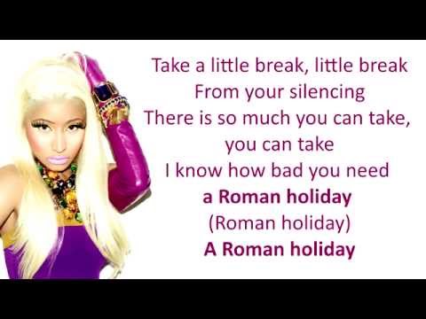 Roman Holiday - Nicki Minaj [ LYRICS ]