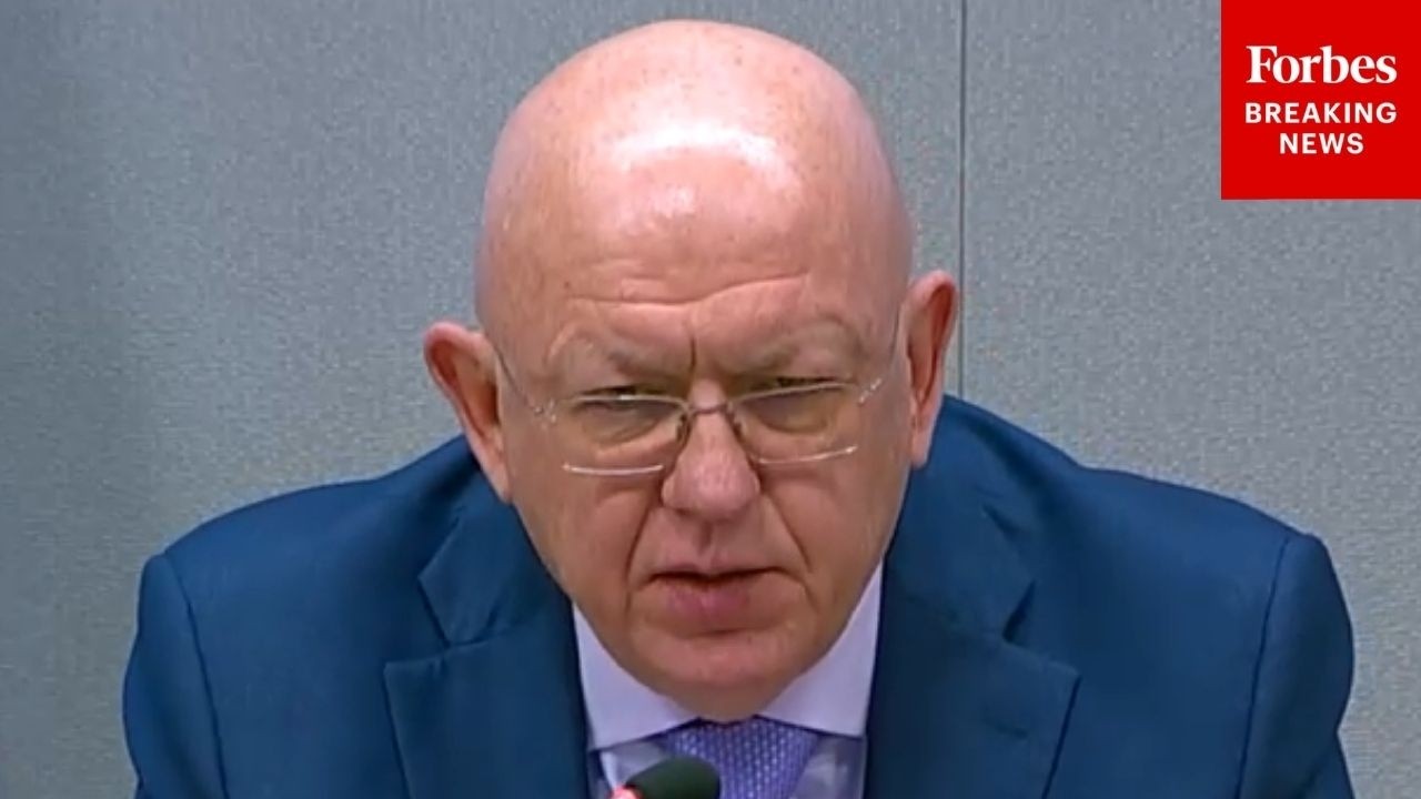 Video | JUST IN: Russian Delegate To UN Holds Press Briefing After Overnight U.S. Strikes On Iran
