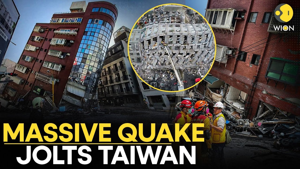 Taiwan Earthqauke LIVE: Taipei TREMBLES! 7.0 Magnitude MASSIVE Quake Hits Taiwan | WION Live