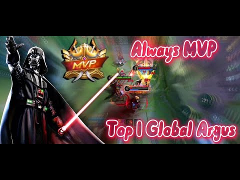 Argus jungle aggressive gameplay by top 1 global Argus the yellow flash
