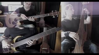 As Cores Do Sol - Madredeus - Acoustic Bass Tapping