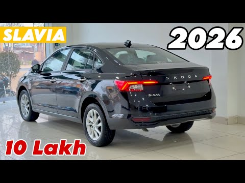 2026 New SKODA SLAVIA Black Signature Value For Money || SLAVIA 2026 Black Colour 