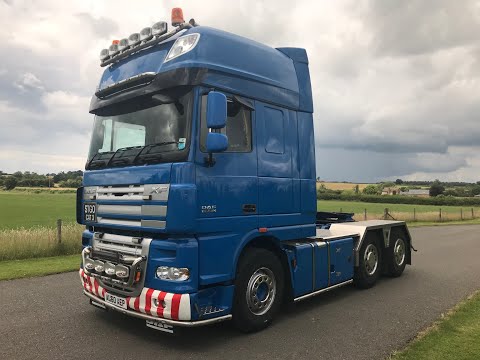 2010 DAFXF105.510 SUPERSPAEC CAB HEAVY HAULAGE TRACTOR UNIT FOR SALE , 150 TONNE 6X4
