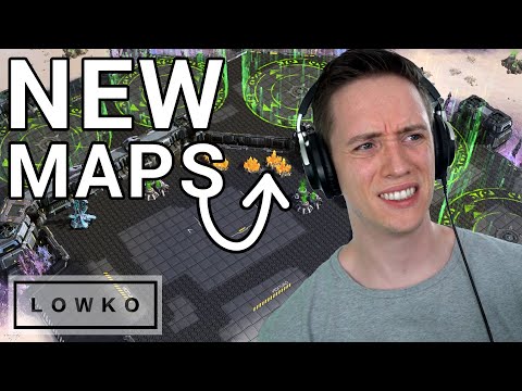 StarCraft 2: New "CRAZY" Ladder Maps! (Initial Impressions)