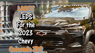 Lasfit LEDS for 2023 chevy colorado ZR2#zr2 #offroad #chevycolorado #chevy