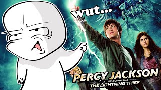 the Percy Jackson movie was hilariously dumb...