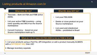 Listings - Translate and List ASINs in Brazil with Build International Listings (BIL)