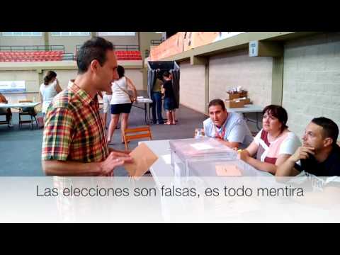 El otro 26J - Rompiendo el voto delante de las urnas