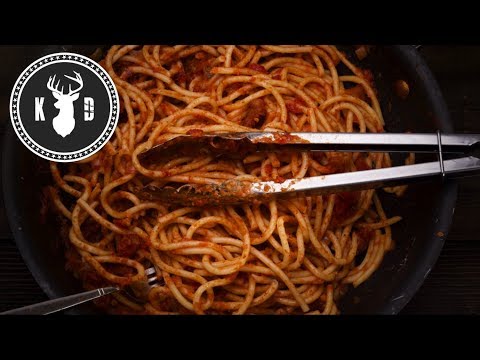 Bucatini All'Amantriciana | Kitchen Daddy