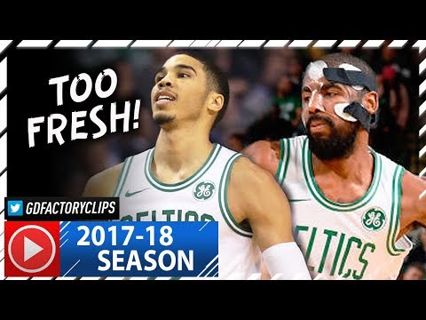 Masked Kyrie Irving 32 Pts & Jayson Tatum 17 Pts Full Highlights vs Bucks (2017.12.04) - UNCLE DREW!