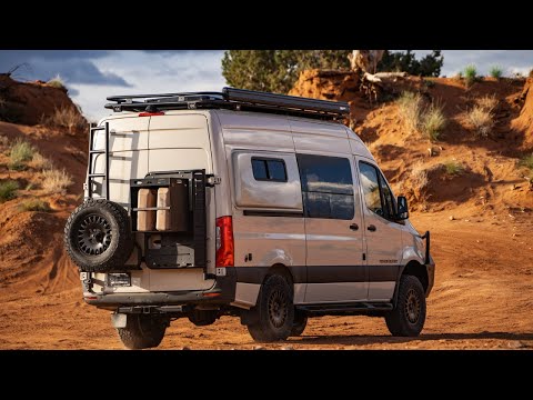 Custom Van Build (FULL TOUR) | Sprinter 144" AWD w/ Murphy Bed and Evictus Suspension | 246