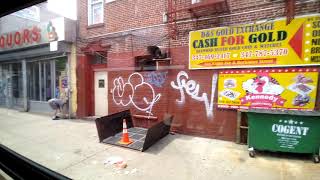 MTA NYC Bus ride B47 Bus from Ralph Avenue & Halsey street to Ralph Avenue & st John's place.