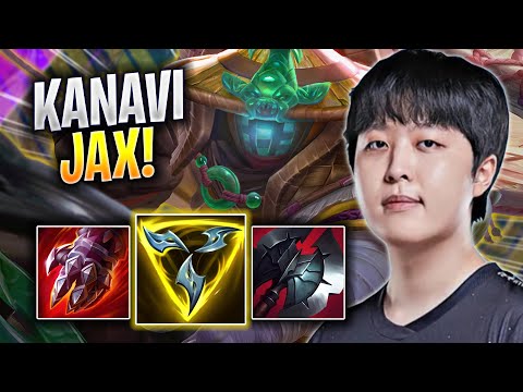 KANAVI DESTROYING WITH JAX! - JDG Kanavi Plays Jax JUNGLE vs Kindred! | Season 2023