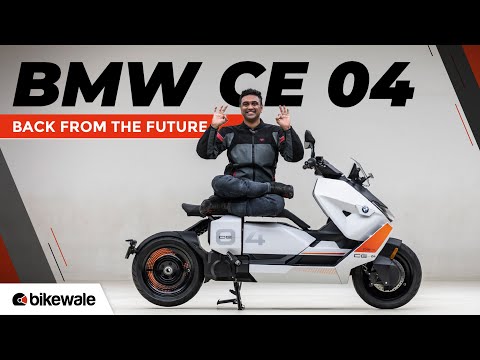 BMW CE 04 I Back from the future I Road Test I BikeWale