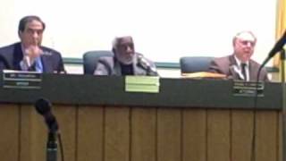 Aberdeen Township's Planning Board Attorney, Michael Leckstein