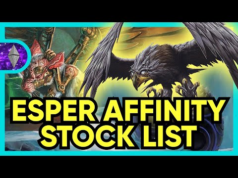 Esper CryoBlade Affinity Stock List! | Pauper MTG
