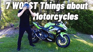 The 7 WORST Things About Riding Motorcycles
