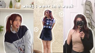 what i wear in a week for uni (college vlog) ft. zaful