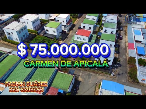 HERMOSO LOTE EN CONJUNTO DE CARMEN DE APICALÁ 