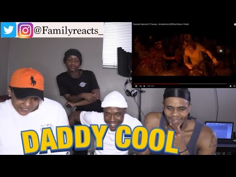 🤞🏾FAMILY REACTS🤞🏾to CASSPER NYOVEST FT TWEEZY- AMADEMONI (OFFICIAL MUSIC VDEO)