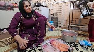 Download lagu 🏡💔 Rural Life of Sajjad & Raheleh | A Day of Sorrow, Family, Love & Hospitality 🤲🕊️🌿❤️🚜 mp3