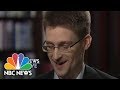 Snowden: Any Cell Phone Can Be Hacked | NBC News