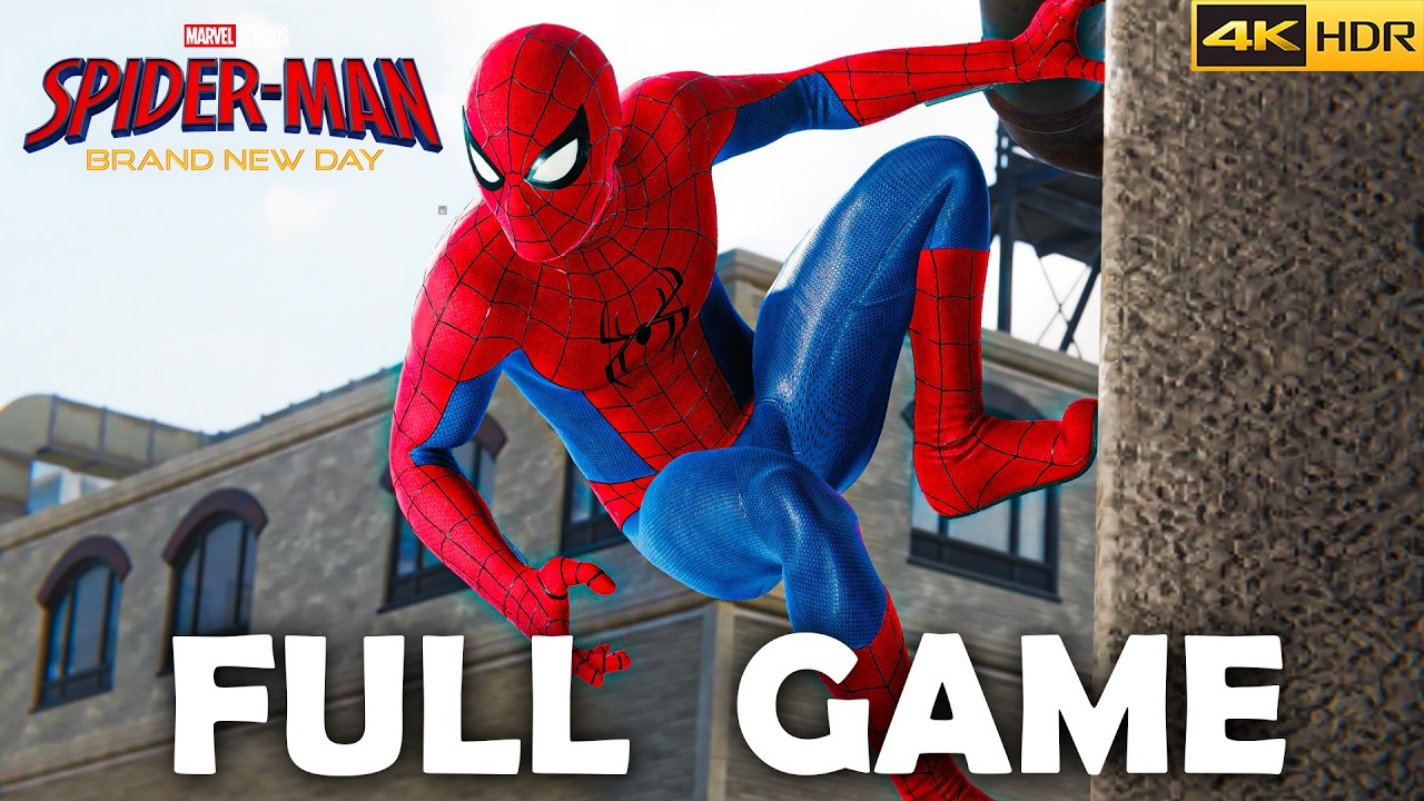 Marvel's Spider-Man Remastered | BRAND NEW DAY Suit Gameplay Walkthrough Full Game [RTX 5090 4K HDR]