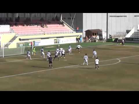 Goles U.B. Conquense 3 Real Sociedad B (Sanse) 3. J20, 2014/15. Segunda B