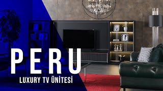 Peru Luxury TV Ünitesi | Kargılı Mobilya