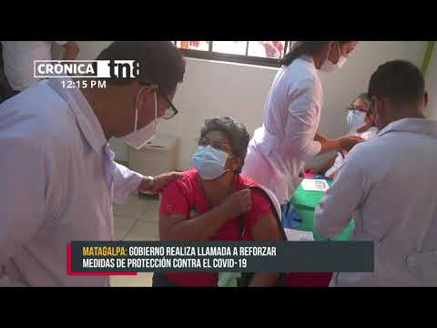 Matagalpa en segundo día de vacunación contra el COVID-19 - Nicaragua