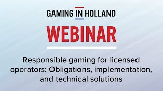 Responsible gaming for licensed operators Obligations, implementation, and techn