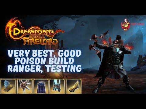 Drakensang Online, Very Best, Good Poison Build, Ranger, Testing, Drakensang, Dso, mmorpg