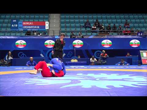 1/4 Women's GP GI - 71 kg: I. MUNGAI (ITA) v. M. URDABAYEVA (KAZ)