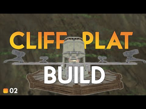 CLIFF PLATFORM BASE BUILD! (Solo Official EP:2) | ARK Survival Evolved