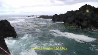 preview picture of video 'Terceira - Meeresschwimmbecken Biscoitos'