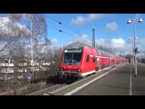 RE 9 Ausfahrt Bf.  Aachen Rothe Erde in Richtung Hbf Aachen