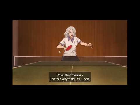 mei mei and todo play ping pong