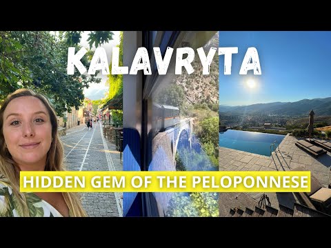 KALAVRYTA: A Hidden Gem in the Peloponnese! + The COST of our Greek Road Trip 2023 Pt.3