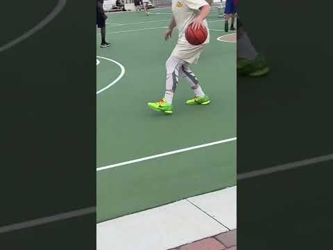 He Was Hooping In $7k Kobe’s At A Outdoor Basketball Court | *CRAZY*