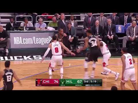 Khris Middleton (23 points) Highlights vs. Chicago Bulls