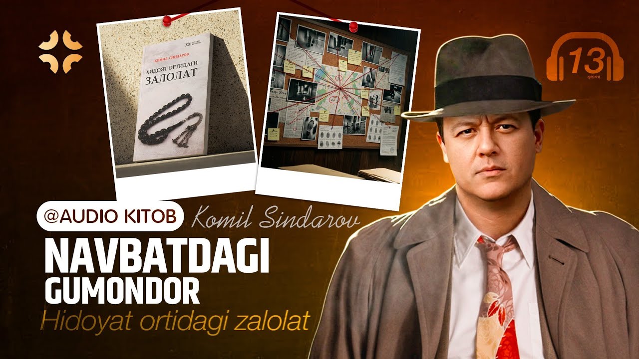 Hidoyat Ortidagi Zalolat 13-qism |KOMIL SINDAROV| #audiokitob