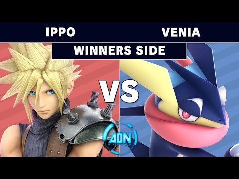AON Ultimate #045 - US | Ippo (Cloud) Vs DA | Venia (Greninja) Winners Round 4 - Smash Ultimate