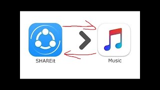 How to Transfer Music from SHAREit App to iPhone Music Library - iPhone / Ipad