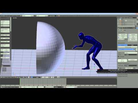 Blender 2.68 Dynamic Paint & Particles Tutorial