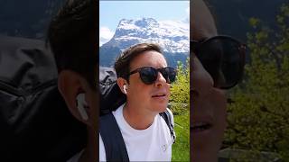 Checking into a hostel in Grindelwald 🇨🇭