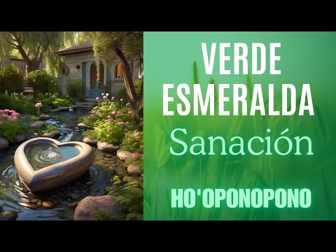 Ho'oponopono💚EMERALD GREEN🍀Meditation for HEALING💚Ho'oponopono #hooponopono #meditation