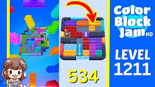 Soluzione del Livello 1211 di Color Block Jam