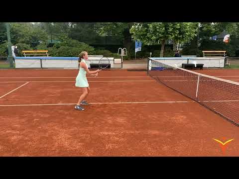 College tennis Recruiting Video - Fall 2024 - Fleur Sprengers - Slamstox II