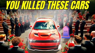 YOU Killed These... And Cars Will NEVER Be The Same