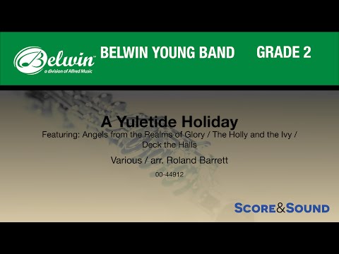 A Yuletide Holiday arr. Roland Barrett - Score & Sound